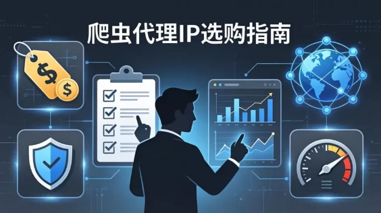 爬虫代理IP怎么选才不浪费钱