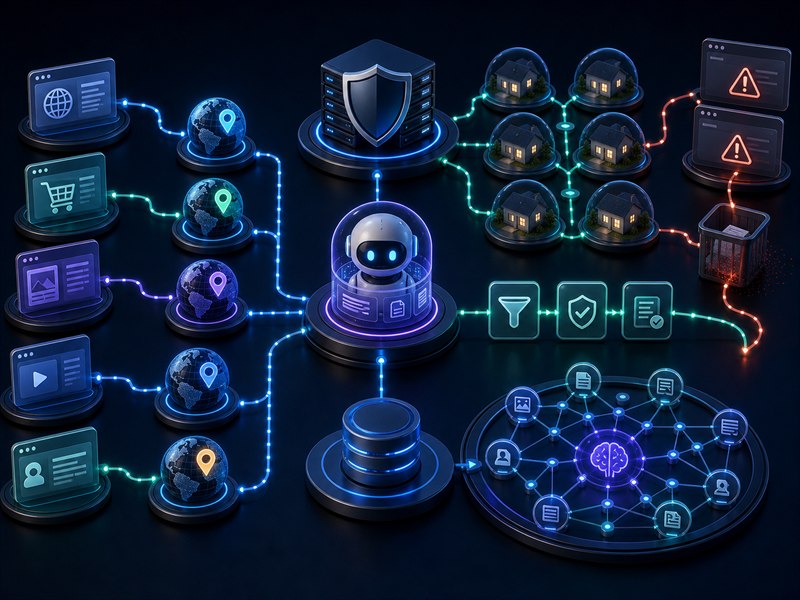 AI Agent 数据采集如何配置代理？穿云代理应用场景
