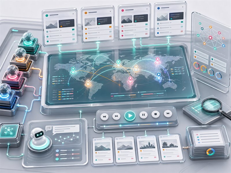 AI 搜索监测如何用代理地区记录复核公开摘要差异